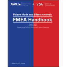 AIAG & VDA FMEA Handbook, 1st Edition - 2019 2nd Printing July 2022